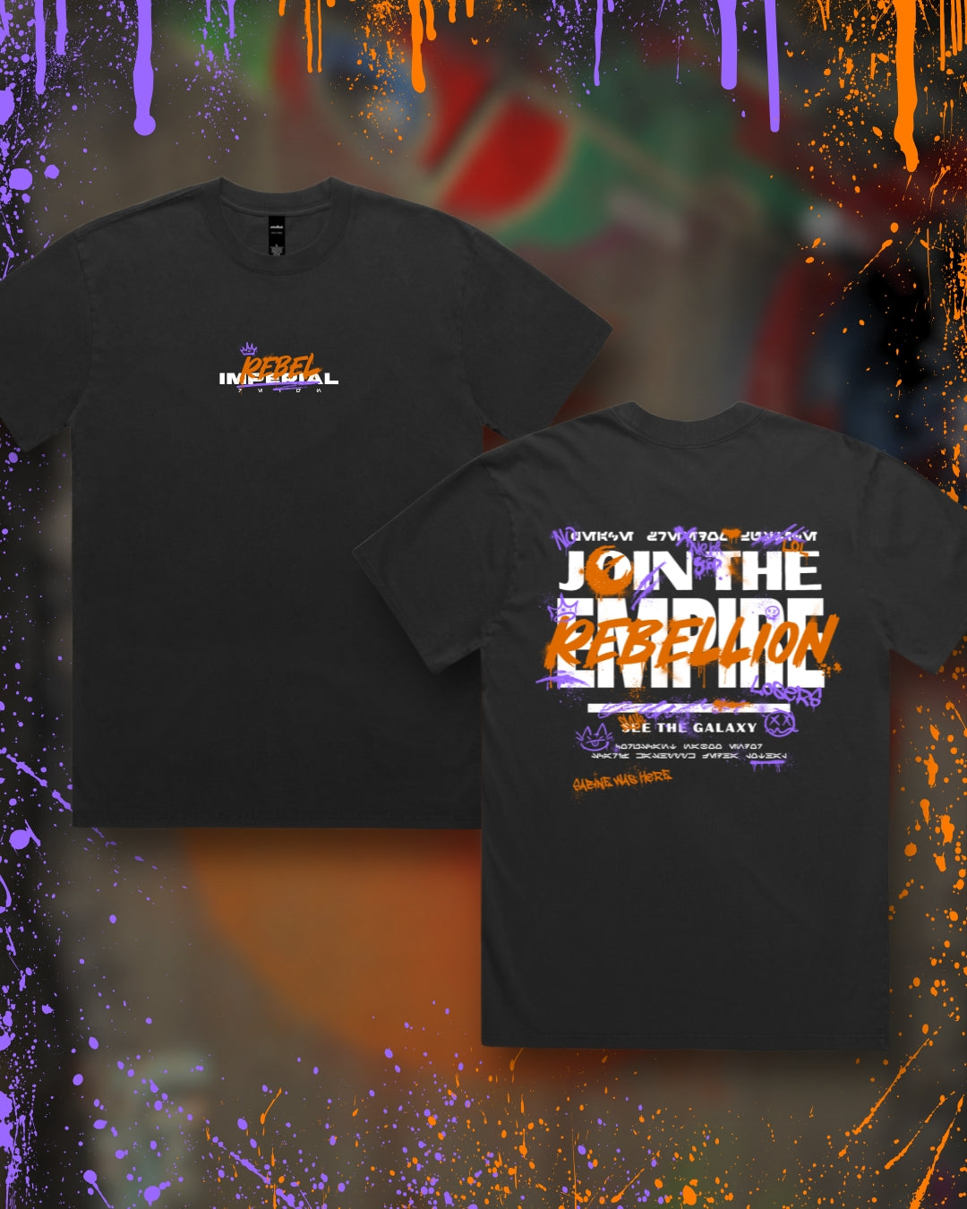 Rebel Graffiti Tee (Limited Edition)