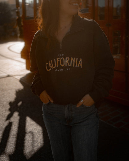 California Adventure Quarter Zip